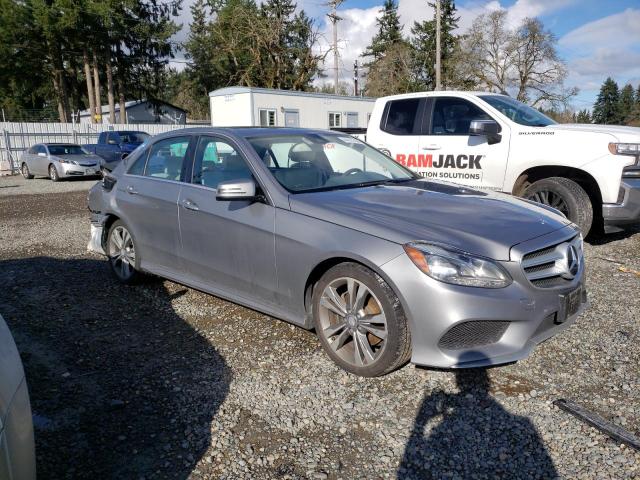 WDDHF8JB8FB085169 - 2015 MERCEDES-BENZ E 350 4MATIC SILVER photo 4