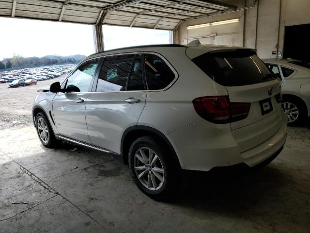 5UXKR0C57F0K65642 - 2015 BMW X5 XDRIVE35I WHITE photo 2