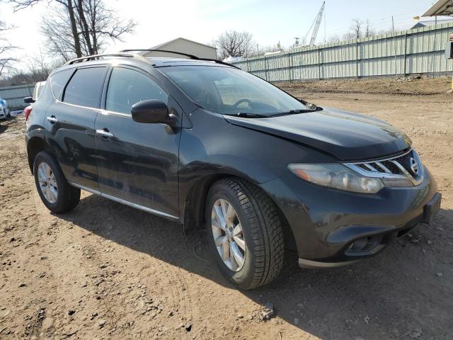 JN8AZ1MW9BW156380 - 2011 NISSAN MURANO S BLACK photo 4