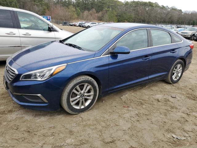 5NPE24AF6HH585384 - 2017 HYUNDAI SONATA SE BLUE photo 1