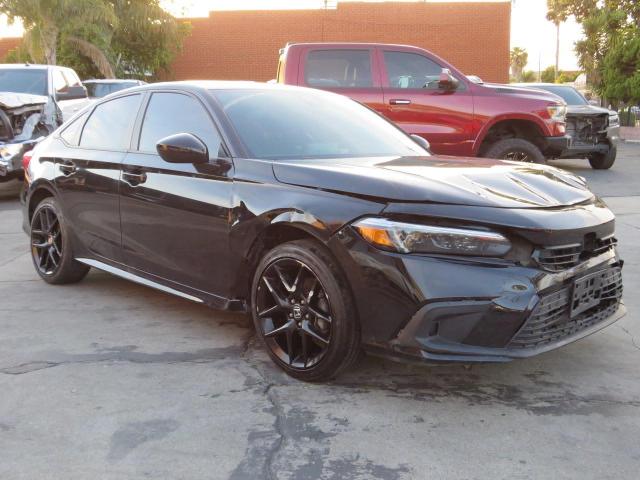 2HGFE2F55NH532892 - 2022 HONDA CIVIC SPORT შავი ფოტო 1