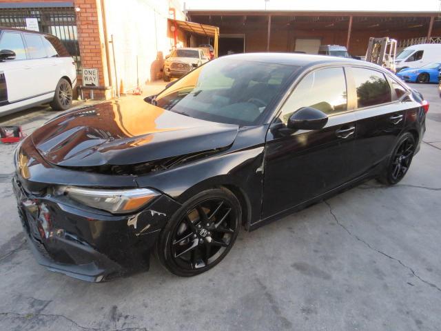 2HGFE2F55NH532892 - 2022 HONDA CIVIC SPORT შავი ფოტო 2