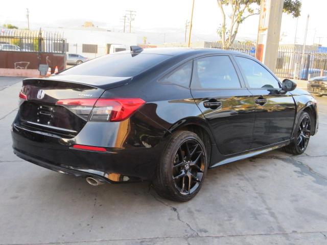 2HGFE2F55NH532892 - 2022 HONDA CIVIC SPORT შავი ფოტო 3