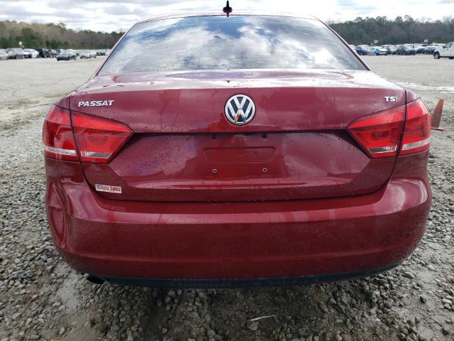 1VWAT7A32FC116897 - 2015 VOLKSWAGEN PASSAT S RED photo 6