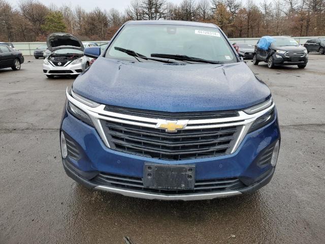 3GNAXUEV4NL292989 - 2022 CHEVROLET EQUINOX LT BLUE photo 5