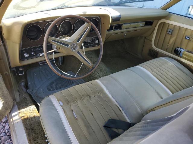 3H11H634181 - 1973 MERCURY MONTEGO GOLD photo 8