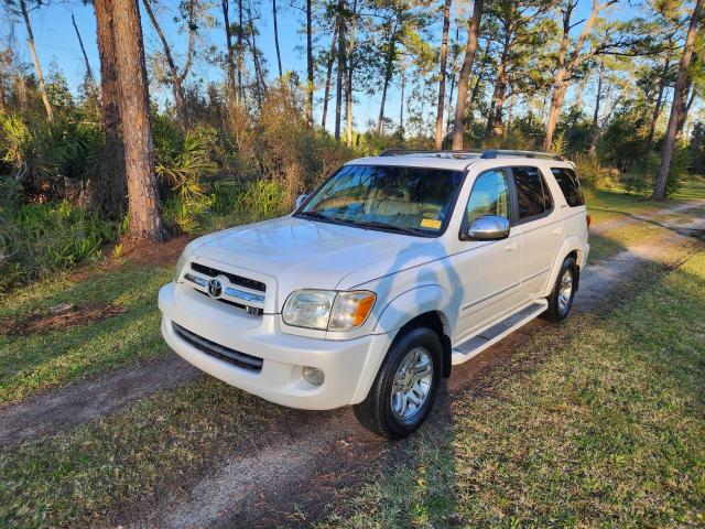 5TDZT38A77S286823 - 2007 TOYOTA SEQUOIA LIMITED WHITE photo 2