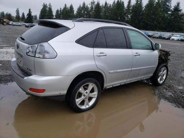 JTJHW31U082864726 - 2008 LEXUS RX 400H SILVER photo 3