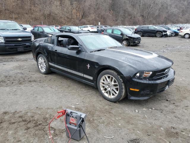 1ZVBP8AM3C5268517 - 2012 FORD MUSTANG BLACK photo 4