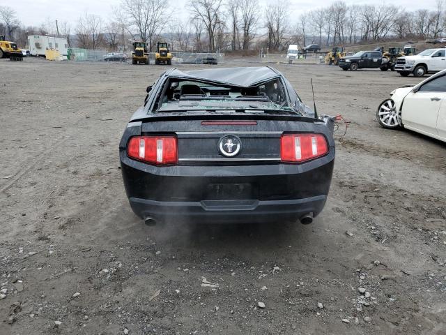 1ZVBP8AM3C5268517 - 2012 FORD MUSTANG BLACK photo 6