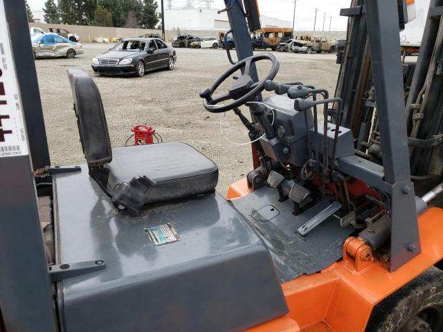 E7ZPJ02A25 - 2005 NISSAN FORKLIFT ORANGE photo 5