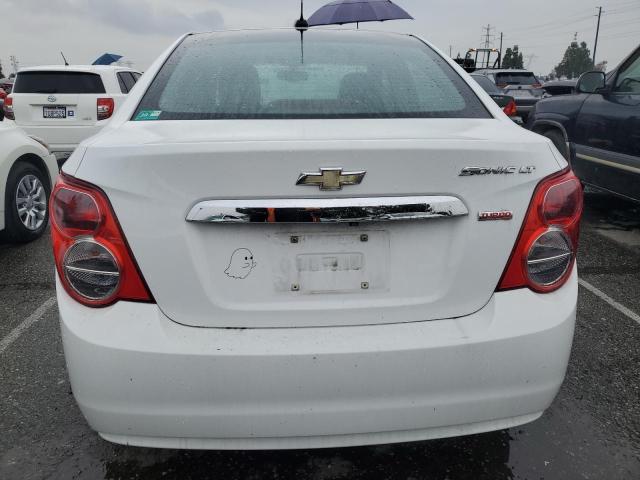 1G1JC5SB9F4125550 - 2015 CHEVROLET SONIC LT WHITE photo 6