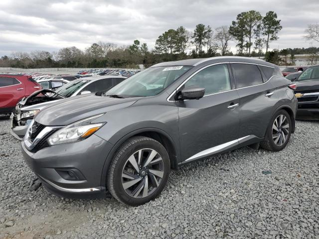 5N1AZ2MH3HN124182 - 2017 NISSAN MURANO S GRAY photo 1