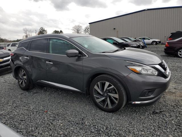 5N1AZ2MH3HN124182 - 2017 NISSAN MURANO S GRAY photo 4