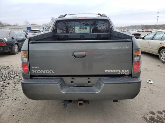 2HJYK16558H521594 - 2008 HONDA RIDGELINE RTL GREEN photo 6