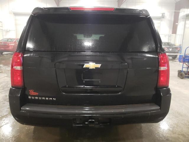 1GNSKHKC2KR345397 - 2019 CHEVROLET SUBURBAN K1500 LT BLACK photo 6