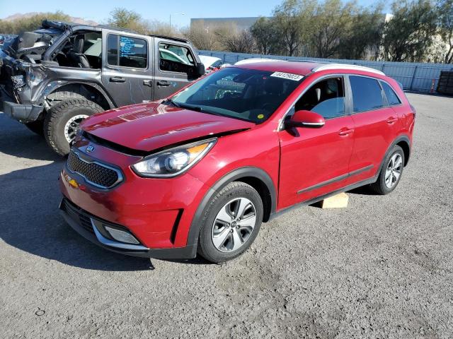 KNDCC3LC4J5123901 - 2018 KIA NIRO EX RED photo 1