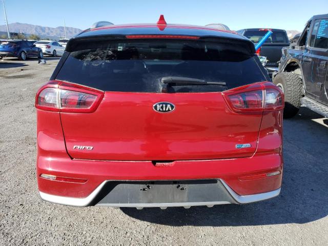 KNDCC3LC4J5123901 - 2018 KIA NIRO EX RED photo 6