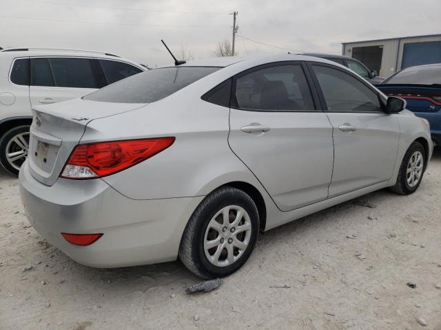 KMHCT4AE3DU530656 - 2013 HYUNDAI ACCENT GLS SILVER photo 3