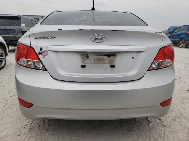 KMHCT4AE3DU530656 - 2013 HYUNDAI ACCENT GLS SILVER photo 6