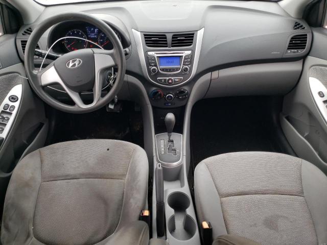 KMHCT4AE3DU530656 - 2013 HYUNDAI ACCENT GLS SILVER photo 8