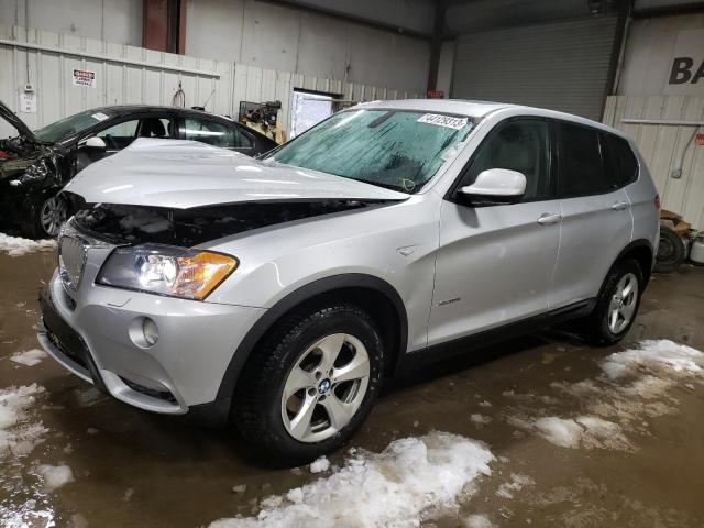 5UXWX5C52BL700922 - 2011 BMW X3 XDRIVE28I SILVER photo 1