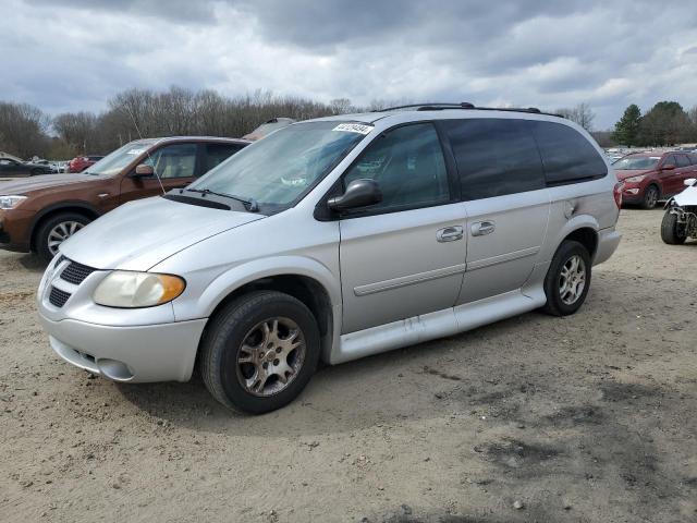 2D4GP44L74R617240 - 2004 DODGE GRAND CARA SXT SILVER photo 1