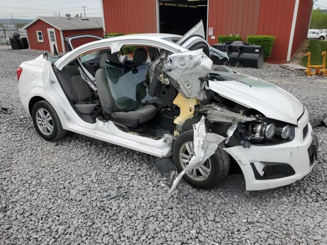 1G1JA5SH7C4171061 - 2012 CHEVROLET SONIC LS WHITE photo 4