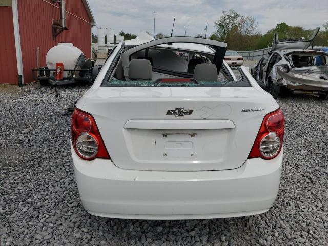 1G1JA5SH7C4171061 - 2012 CHEVROLET SONIC LS WHITE photo 6