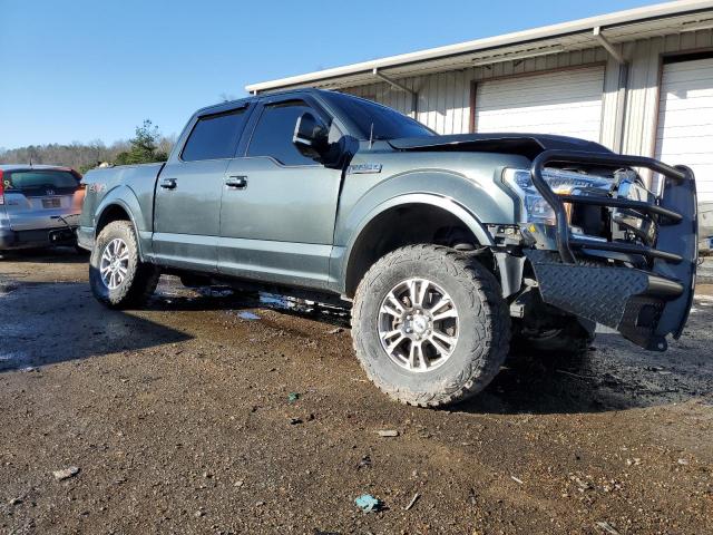 1FTEW1E54JKE79625 - 2018 FORD F150 SUPERCREW GREEN photo 4