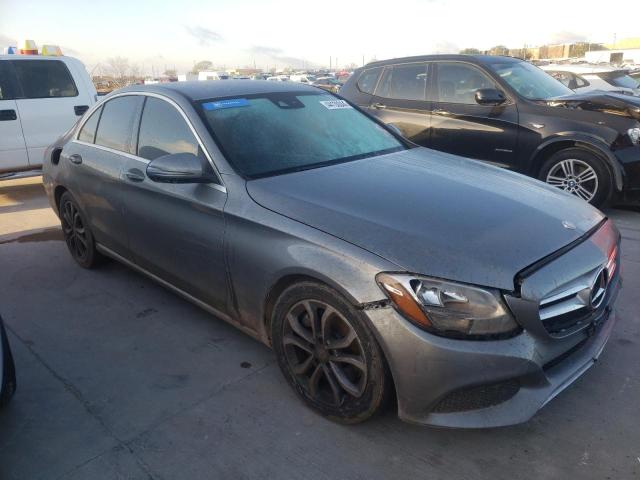 55SWF4JB2GU133305 - 2016 MERCEDES-BENZ C 300 GRAY photo 4