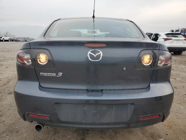 JM1BK32G681184803 - 2008 MAZDA 3 I GRAY photo 6