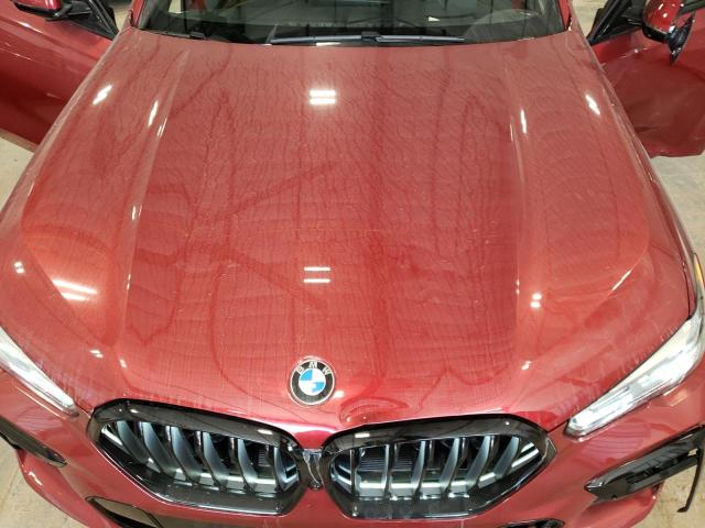 5UXCY6C01N9L58990 - 2022 BMW X6 XDRIVE40I RED photo 12