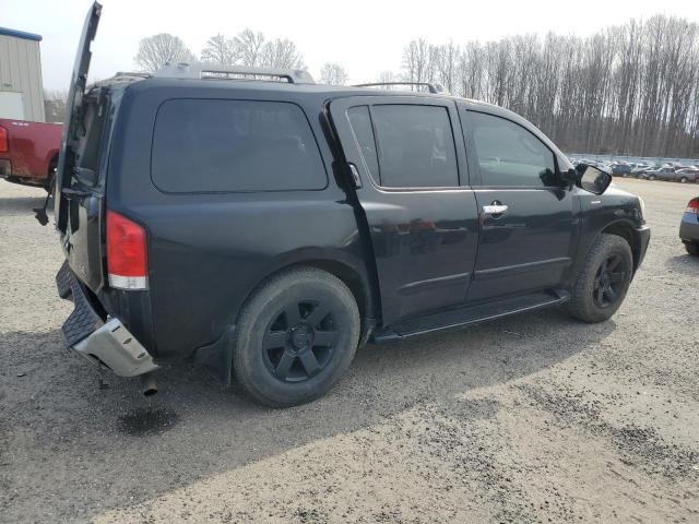 5N1AA08B64N739076 - 2004 NISSAN ARMADA SE BLACK photo 3