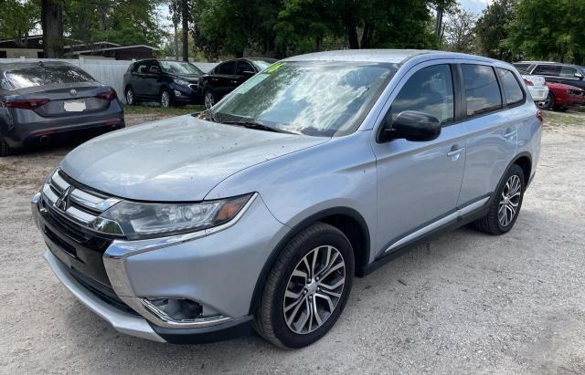 JA4AD2A32GZ037936 - 2016 MITSUBISHI OUTLANDER SILVER photo 2