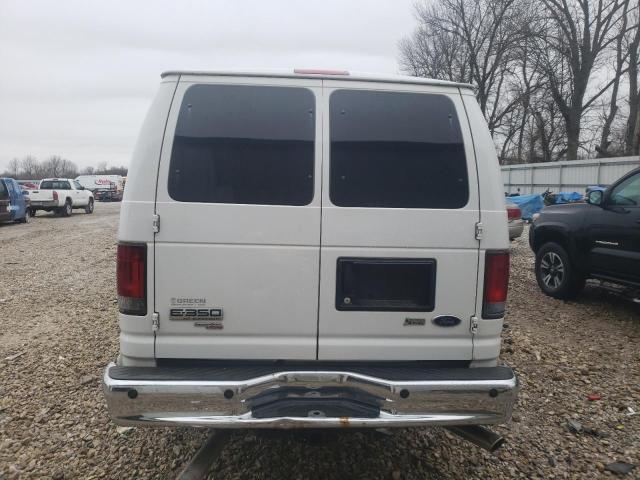 1FBSS3BL2ADA64180 - 2010 FORD E-350 E350 SUPER DUTY WAGON WHITE photo 6