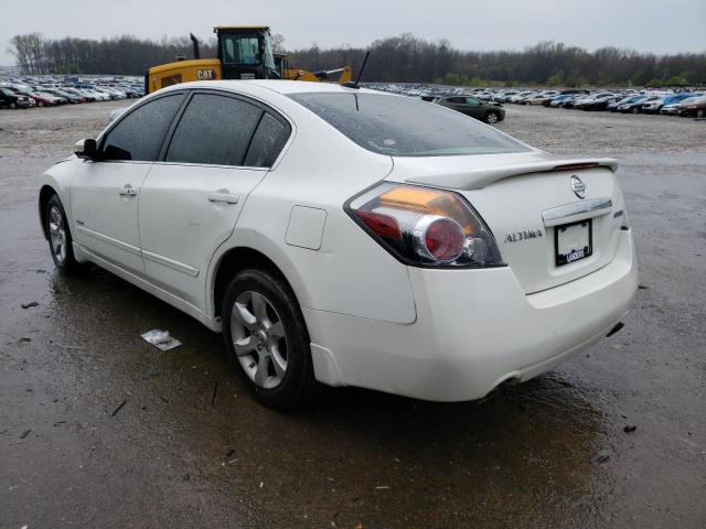 1N4CL21E29C156455 - 2009 NISSAN ALTIMA HYBRID WHITE photo 2