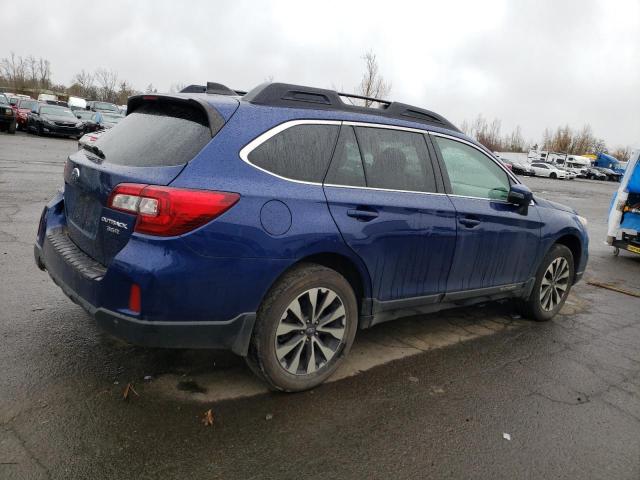 4S4BSENC8H3362117 - 2017 SUBARU OUTBACK 3.6R LIMITED BLUE photo 3