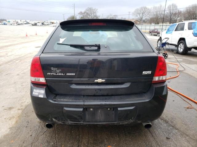 1G1ZW63126F221210 - 2006 CHEVROLET MALIBU MAXX SS BLACK photo 6