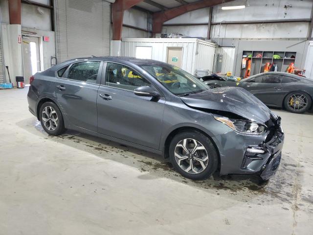 3KPF24AD0KE103216 - 2019 KIA FORTE FE GRAY photo 4