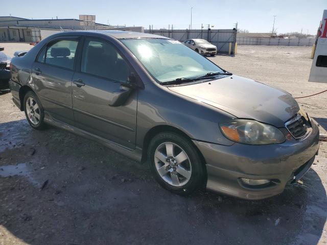 2T1BR32E57C771403 - 2007 TOYOTA COROLLA CE GRAY photo 4