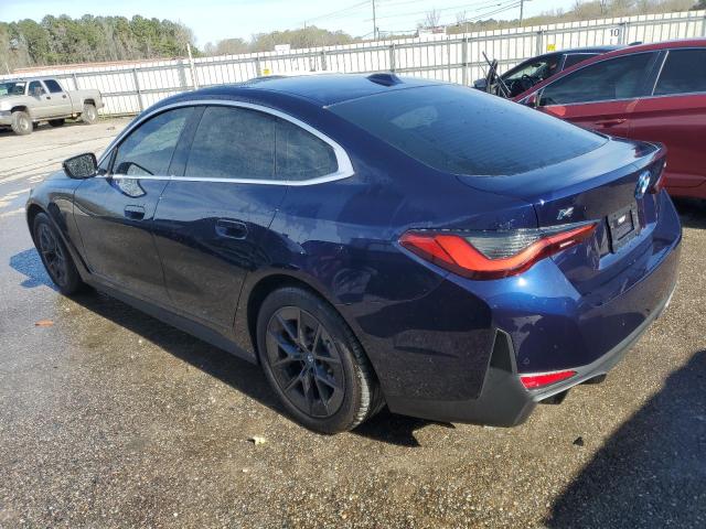 WBY73AW0XPFP94563 - 2023 BMW I4 EDRIVE4 BLUE photo 2