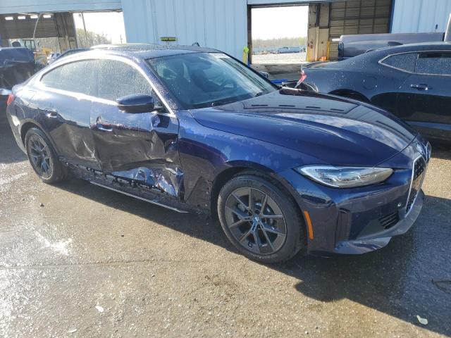WBY73AW0XPFP94563 - 2023 BMW I4 EDRIVE4 BLUE photo 4