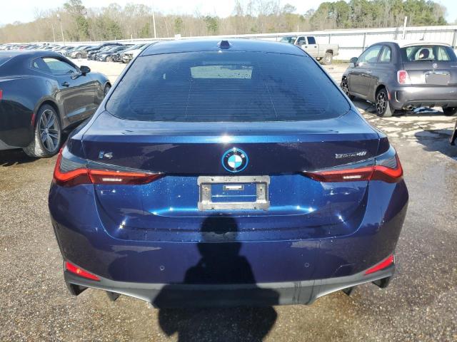 WBY73AW0XPFP94563 - 2023 BMW I4 EDRIVE4 BLUE photo 6