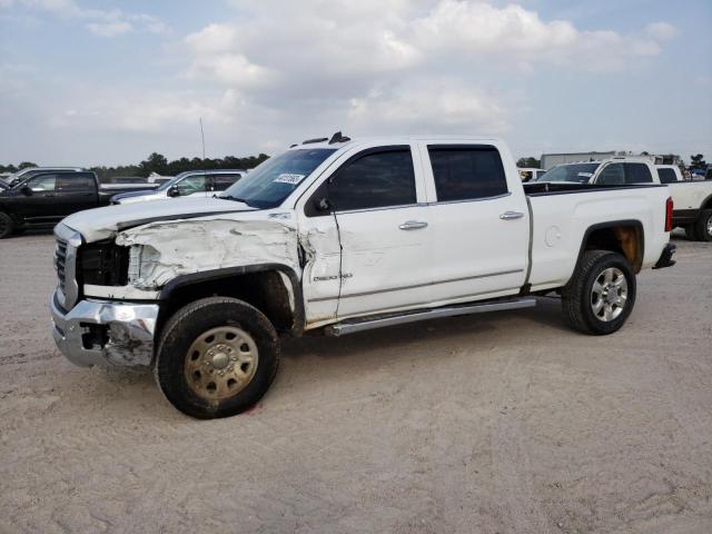 1GT12REG7KF128955 - 2019 GMC SIERRA K2500 SLT WHITE photo 1