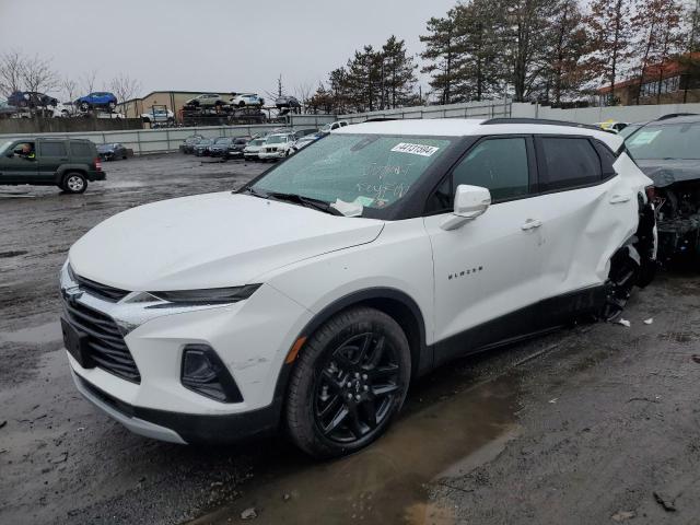 3GNKBHR48NS218332 - 2022 CHEVROLET BLAZER 2LT WHITE photo 1