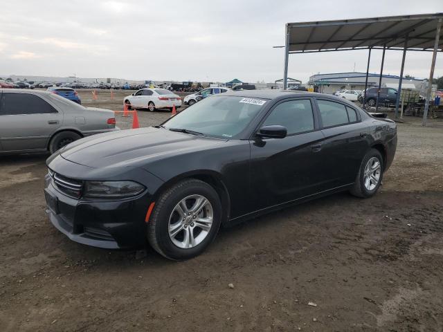 2C3CDXBG8FH768452 - 2015 DODGE CHARGER SE BLACK photo 1