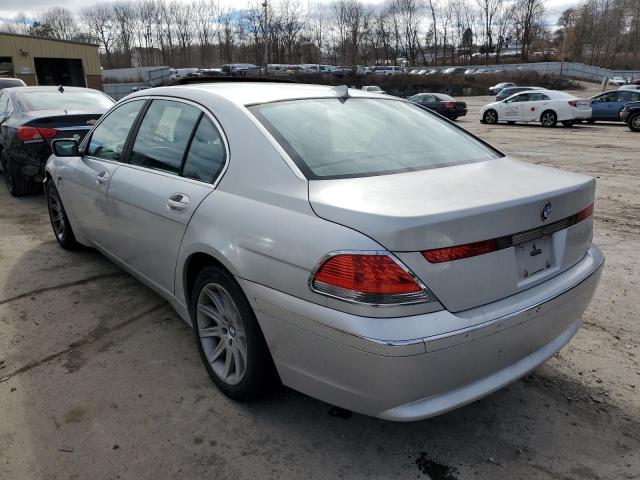 WBAGN63482DR07668 - 2002 BMW 7 SERIES LI SILVER photo 2