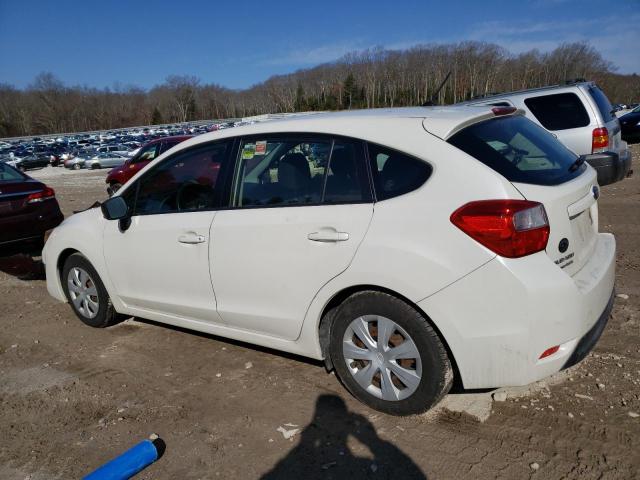 JF1GPAA67F8296475 - 2015 SUBARU IMPREZA WHITE photo 2