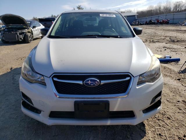 JF1GPAA67F8296475 - 2015 SUBARU IMPREZA WHITE photo 5